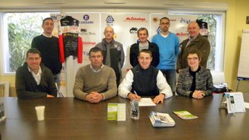 Christophe Laborie a sign  Taupont Cyclisme