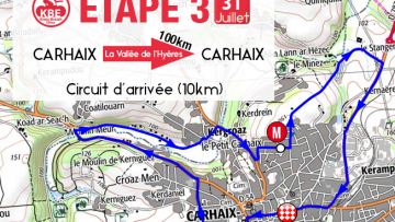 Le parcours du 21e KBE