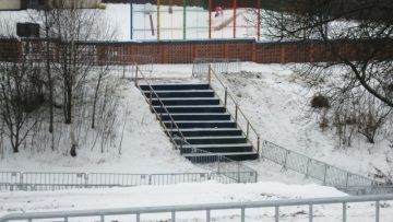 Le trac de Tabor sous la neige ! 