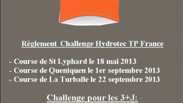 Pays de Gurande : challenge HYDROTEC TP France