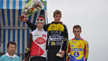 Cyclo-cross de Biern (53) : Renault, Mottier et Valomet