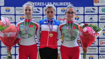 France sur Piste de l'Avenir: Morice 4e de la Poursuite Cadettes