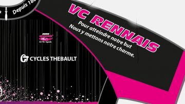 Un maillot rose pour les filles du VC Rennais 