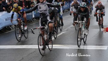 Tour de Bretagne#1: Benjamin Le Montagner au sprint. 