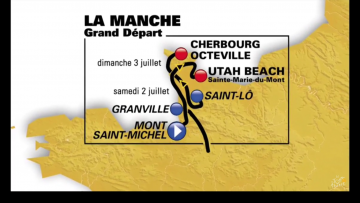 Tour de France 2016 : le parcours dvoil