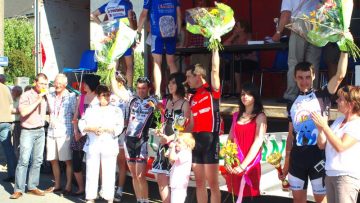 Trophe des Landes de Lanvaux  Trdion (56) : Les bouquets pour Le Foll et Cam 